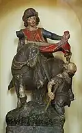 Beeld van Sint Martinus uit 1560