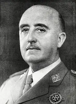 Francisco Franco in 1964.