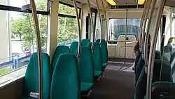 Interieur van rijtuigen 5301-5342.