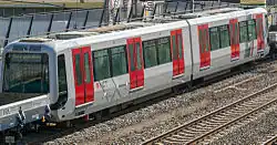 Treinstel 5303 net na revisie in R-net kleurstelling.