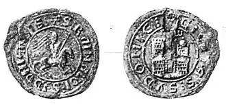 Zegel van Reginald van Sidon