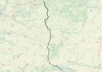 Spoorlijn Mézy - Romilly-sur-Seine op de kaart