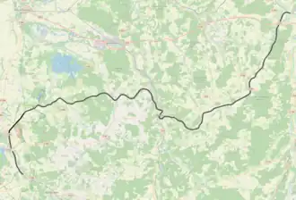 Spoorlijn Jessains - Sorcy op de kaart