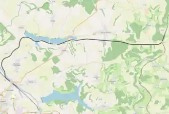 Spoorlijn Langres - Andilly-en-Bassigny op de kaart