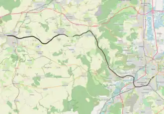 Spoorlijn Conflans-Jarny - Metz-Ville op de kaart