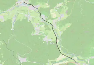 Spoorlijn Val-de-Villé - Villé op de kaart