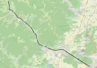 Spoorlijn Lutterbach - Kruth op de kaart