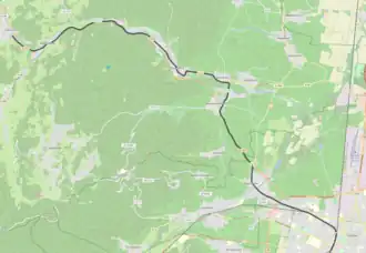 Spoorlijn Logelbach - Lapoutroie op de kaart