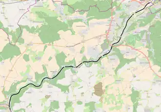 Spoorlijn Longuyon - Mont-Saint-Martin op de kaart