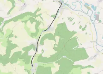 Spoorlijn Remilly-Aillicourt - Raucourt op de kaart