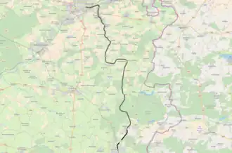 Spoorlijn Maubeuge - Fourmies op de kaart