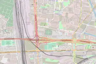 Raccordement van La Chapelle-Charbons op de kaart