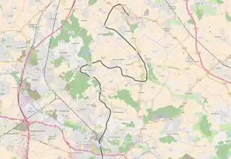 Spoorlijn Pont-de-la-Deûle - Pont-à-Marcq op de kaart