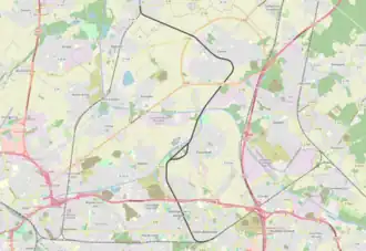 Spoorlijn Hénin-Beaumont - Bauvin-Provin op de kaart