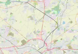 Spoorlijn Lens - Violaines op de kaart