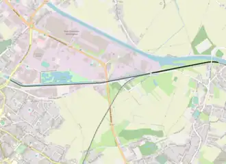 Spoorlijn Beuvry - Béthune-Rivage op de kaart