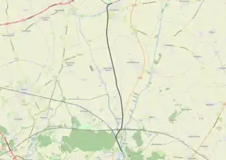 Spoorlijn Watten-Éperlecques - Bourbourg op de kaart