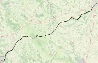 Spoorlijn Saint-Roch - Darnétal-Bifurcation op de kaart