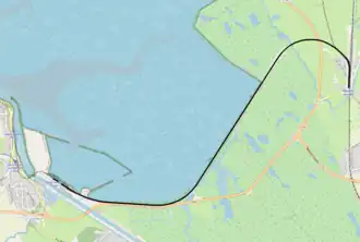 Spoorlijn Noyelles-sur-Mer - Saint-Valery-Canal op de kaart