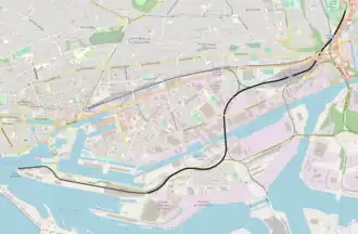 Raccordement maritime van Le Havre op de kaart