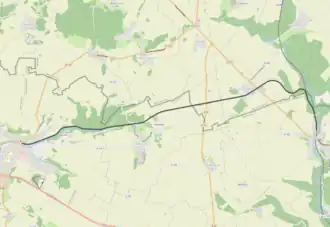 Spoorlijn Chars - Magny-en-Vexin op de kaart