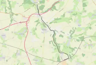 Spoorlijn Montérolier-Buchy - Saint-Saëns op de kaart