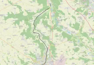 Spoorlijn Évreux-Embranchement - Acquigny op de kaart