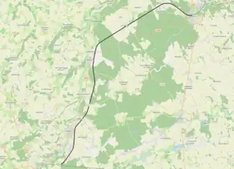 Spoorlijn Saint-Martin-d'Écublei - Conches op de kaart