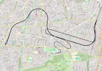 Spoorlijn Bourg-la-Reine - Robinson op de kaart