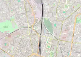 Spoorlijn Les Aubrais-Orléans - Orléans op de kaart