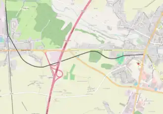 Spoorlijn Sainte-Maure-Noyant - Sainte-Maure-Ville op de kaart