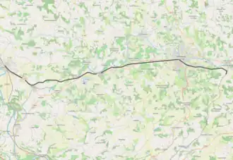 Spoorlijn Penne-d'Agenais - Tonneins op de kaart