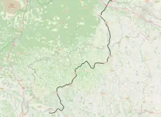 Spoorlijn Port-Sainte-Marie - Riscle op de kaart