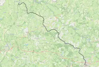 Spoorlijn Saint-Sébastien - Guéret op de kaart