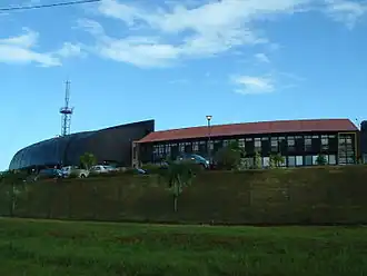 Hoofdkantoor van televisie- en mediastation Guyane la 1ère