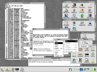 Скриншот RISC OS