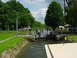 Sluis Kannenburg bij Hammelspring