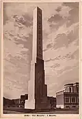 Foro-Mussolini, il monolite (1938)