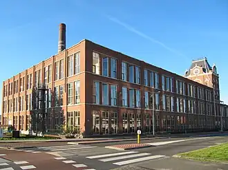 Het Janninkcomplex vanaf hoek Zuiderwal - Haaksbergerstraat