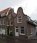 Pand met klokgevel gedodekopt 18e eeuw