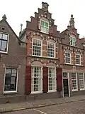 Pand met trapgevel van het Zuid-Hollandse type