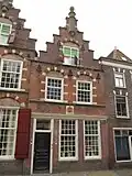 Pand met trapgevel van het Zuid-Hollandse type