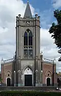 Nederlands hervormde kerk, gepleisterde neogotische kerk