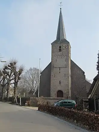 Aanzicht van de kerk in 2011