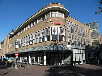 Pand dat tussen 1939 en de jaren 1960 V&D Enschede herbergde