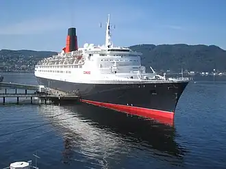 Queen Elizabeth 2 in Trondheim