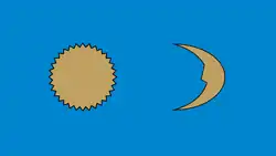 Vlag van Gheorgheni Gyergyószentmiklós