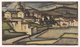 Italiaanse stad, 1920