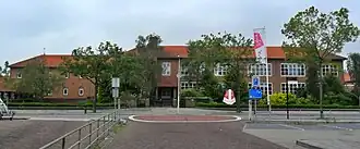 Het gebouw gezien vanaf de Veemarkt (2011).