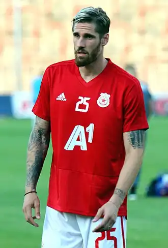Albentosa in 2019 als speler van CSKA Sofia